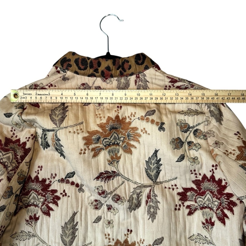 Laura Ashley Patchwork Lagenlook Fall Quilted Jacket‎ Petite Small - Picture 9 of 11